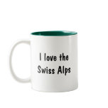 Cute marmot -- Swiss mug