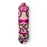 Cute Mascot skateboards