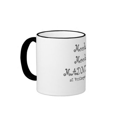 CUTE, Mocha Coffee Mug by vintagecafe