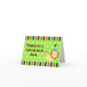 Cute Modern Lion Thank You Card