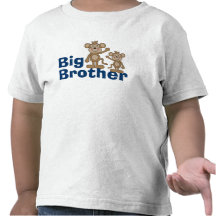 Cute Monkey Big Brother Shirts
