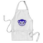 Cute Monkey Blueberry aprons
