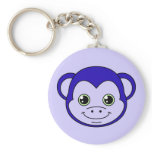 Cute Monkey Blueberry keychains