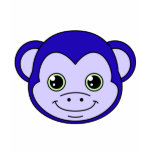 Cute Monkey Blueberry t-shirts