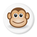 Cute Monkey Face magnets