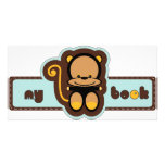 cute monkey photo cards