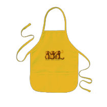 Cute Monkeys Apron