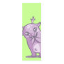 Cute Monster Bookmark Business Card Template