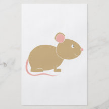 Cute Mouse. Full Colour Flyer