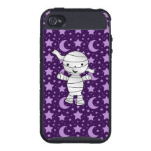 Cute mummy purple stars and moons
