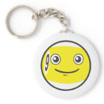 Cute Nine 9 Ball Billiard Cartoon Key Chain