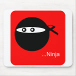 Cute Ninja Mouse Pad