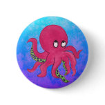 Cute Octopus Button