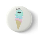 Cute Octopus Ice Cream buttons
