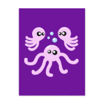 Cute Octopus Postcards