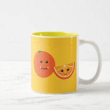 Cute Orange Coffee Mug
