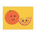 Cute Orange postcards