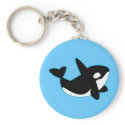 Cute Orca (Killer Whale) keychains