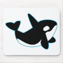 Cute Orca (Killer Whale) mousepads