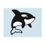 Cute Orca / Killer Whale postcards