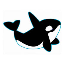 Cute Orca (Killer Whale) Postcards