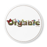 Cute Organic magnet. Think Green!