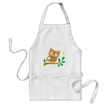 Cute Owl Apron