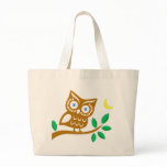 Cute Owl Tote Bag