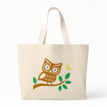 Cute Owl Tote Bag