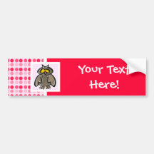 Cute Owl Bumper Stickers