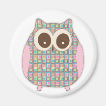 Cute Owl Magnets