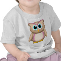 Cute Owl with Purple - Infant T-Shirt