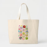 Cute Owls and Flowers pattern Bag