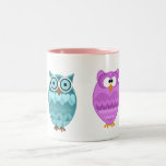 cute owls coffee mug