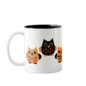 Cute Owls say BOO! mugs