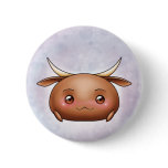 Cute Ox Blob Button