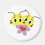 cute pair fridge magnet