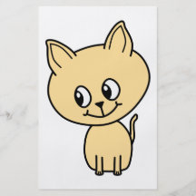 Cute Pale Amber Kitten. Flyer