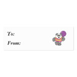 Cute Panda Bear with Balloon business cards