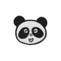 cute panda face embroidered shirts