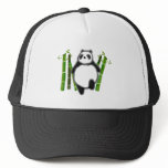 Cute panda ink drawing hats