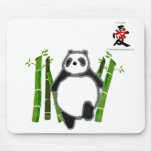 Cute panda ink drawing mousepads