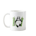 Cute panda ink drawing mugs