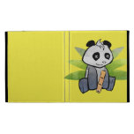 Cute Panda iPad Folio Cases