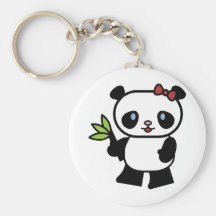 Cute Panda Keychain