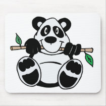 Cute Panda Mouse Pads