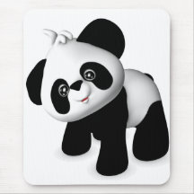 cute panda mousepad