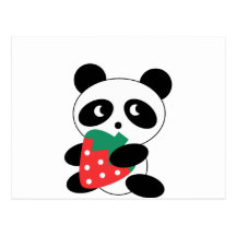 Cute Panda Party Pack Postcard
