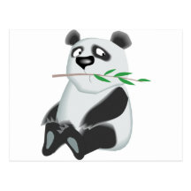 Cute Panda Postcard