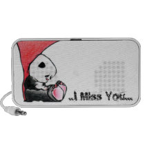 Cute panda Speakers - Miss You speakers